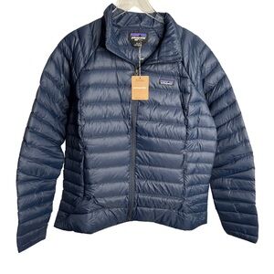 Patagonia New Navy Blue Women’s Down Sweater Puffer Jacket